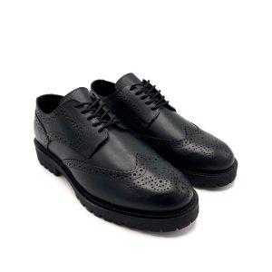 MARCO TOZZI LOW TOP LEATHER BROGUES