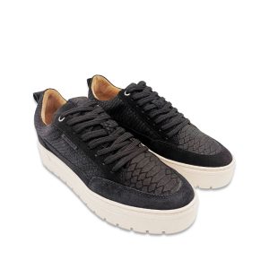 POLEMAN TEXTURED LEATHER SNEAKERS I