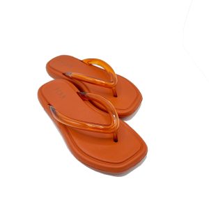 EVA FLIP FLOPS BROWN